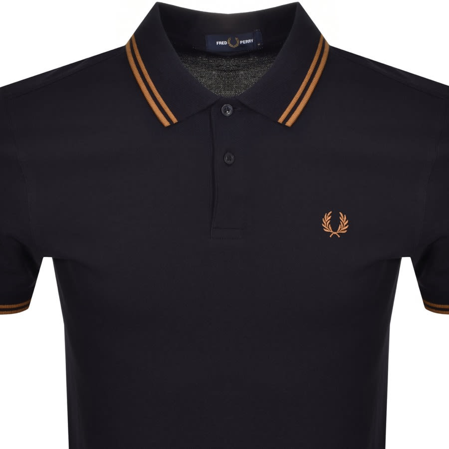 Alternative Image for ProductFred Perry Twin Tipped Polo T Shirt Navy2